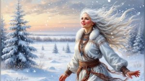 Зима - сибирская шаманка