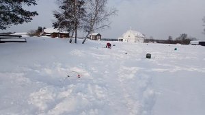 ещё одна форель на льду