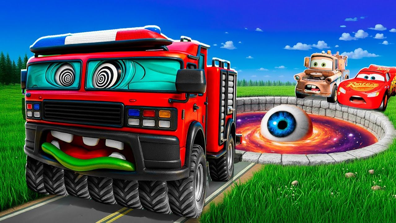 Машинки летают и прыгают! Развивающие мультики Машины помощники. Мультфильмы про машинки смотреть онлайн