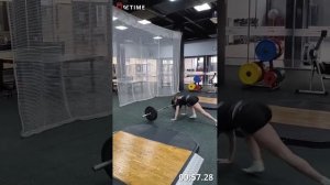 Шамраева Мария, ТФ Люберцы, тренер ВП, количество повторений 48 раз.