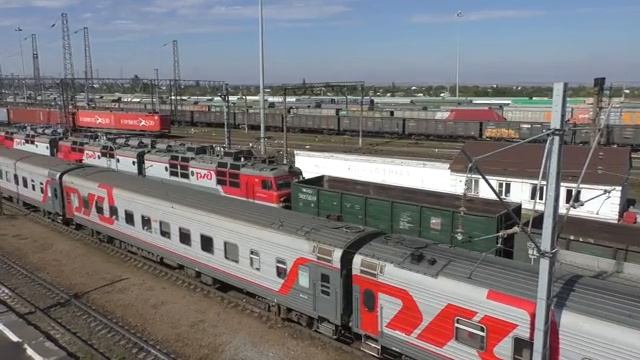 Путишествие на поезде 542  Москва — Адлер