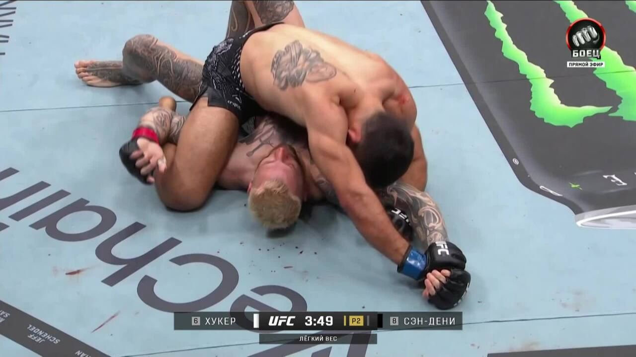Дэн Хукер против Бенуа Сэн-Дени (видео). UFC 325 смотреть онлайн