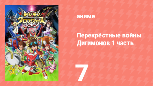 Перекрёстные войны Дигимонов 1 часть 7 серия (аниме-сериал, 2010)