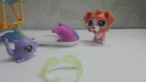 ОБЗОР НАБОРА LPS ПАРАПЛАНЕРИСТЫ! 🐶🐬