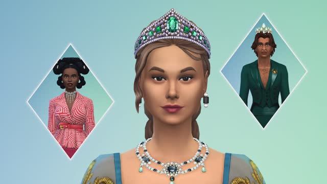 Дополнение The Sims 4 Сквозь века - объекты CAS смотреть онлайн