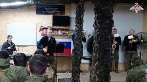 Проведение концерта для военнослужащих