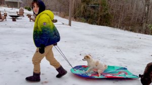 Жизнь После Снежного Шторма | Манты На Ужин | Семейный Влог Эгине