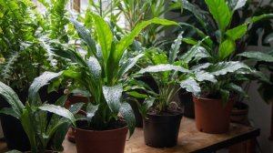 Мои комнатные цветы. Вошкаюсь с растениями.