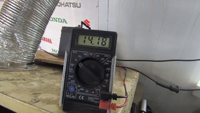 Запуск двигателя Yamaha F200