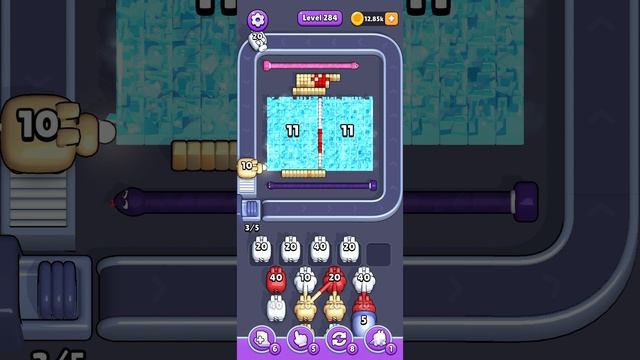 Прохождение 284 уровня Pixel Flow смотреть онлайн