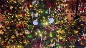 Москва ночная зимняя прогулка ❄️🌃