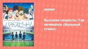 Высокая скорость: Так начинался «Вольный стиль!» (аниме, 2015)