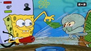 губка боб 2 серия (снято из 2х2)