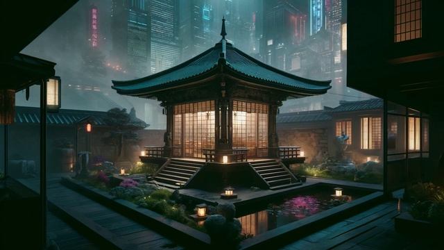 Кибер святилище - Дзен-эмбиент-фьюжн, медитативная эмбиент-музыка смотреть онлайн