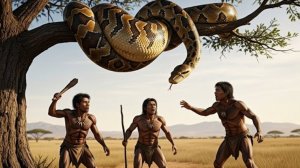 Жизнь 3,7 миллиона лет назад, как жили наши предки и боролись за жизнь. ИИ видео.