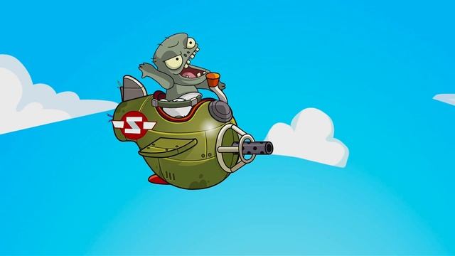 Зомби выигрывают по полной, неужели растения проигрывают? Анимация смотреть онлайн