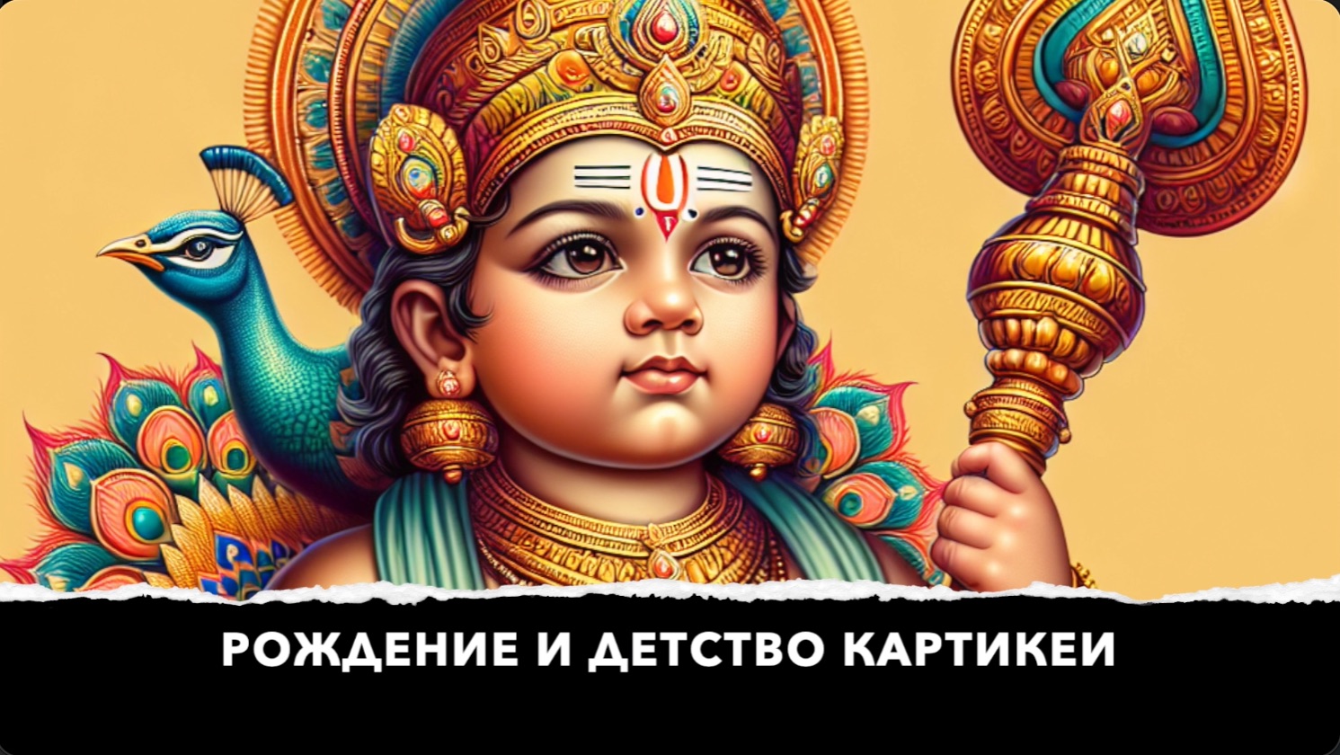 🍎 7 детей Шивы и Парвати. Рождение и детство Картикеи. Из 10 выпуска Куладжи смотреть онлайн