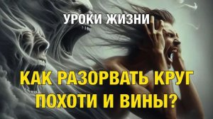 УРОКИ ЖИЗНИ «Как разорвать круг похоти, падения и вины» (Пять Стихов Против Искушения Похотью)