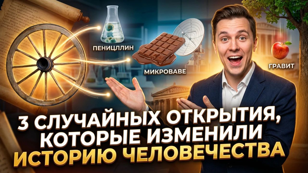 3 случайных открытия, которые изменили историю человечества 3 случайных открытия, которые изменили историю человечества