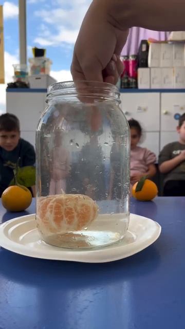 Как правильно достать мандарин из банки, не расплескав воду Как правильно достать мандарин из банки, не расплескав воду