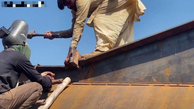 Изготовление бочки цементовоза. Пакистан. Когда кончились палки смотреть онлайн