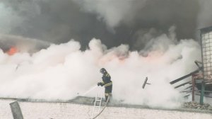 В подмосковной Коломне локализовали пожар на 1100 "квадратах"