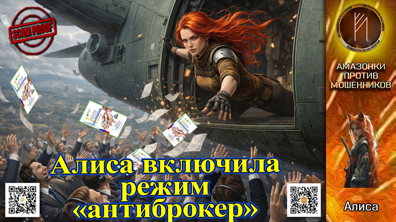 АЛИСА / МОШЕННИК ЗАСЛУЖИЛ ЧЕК / МОШЕННИКИ ЗВОНЯТ смотреть онлайн