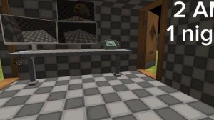 пять ночей с цыплёнком 1 ночь