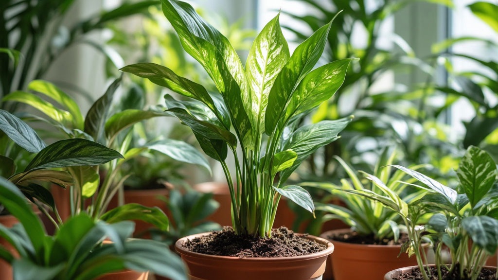 Мои комнатные растения.Пересадки.Пора сеять.