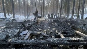 Три человека погибли в пожаре на базе отдыха «Бабик» в Хакасии