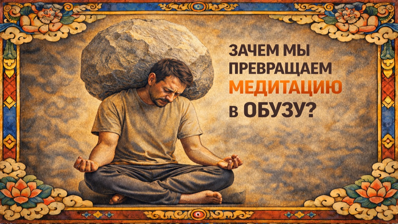 Зачем мы превращаем духовную практику в обузу? Зачем мы превращаем духовную практику в обузу?