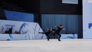 Мишина и Галлямов исполнили четверной выброс на тренировке