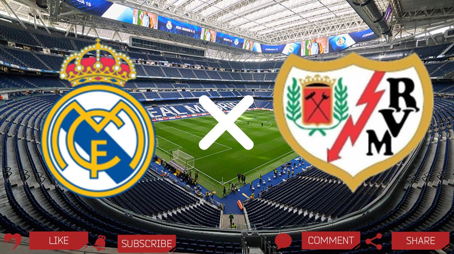 Реал Мадрид - Райо Вальекано смотреть онлайн