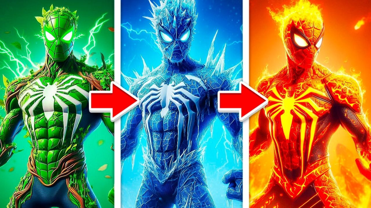 Прокачал Человека Паука в Стихийного Человека Паука в ГТА 5! смотреть онлайн