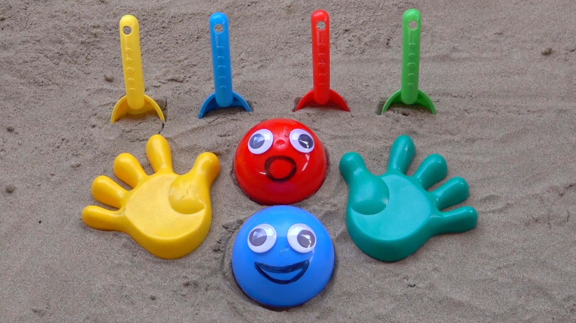 Английский для Детей 🌈 Ладошки и Ножки 🌸 Цвета и Цифры 🌸 Для Детей 🌸 Развивающий Мультик смотреть онлайн