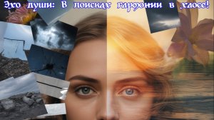 Эхо души...О гармонии и дисгармонии! Премьера трека!