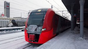 Из Москвы в Тверь на Ласточке. 31.01.2026 год. Октябрьская железная дорога.