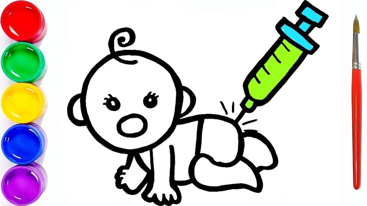 Мультик раскраска для детей и малышей. Новый сборник рисунков. Как нарисовать детскую коляску смотреть онлайн