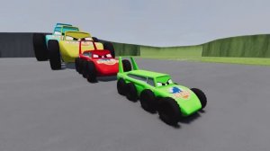 Мультики: Гонка века — Молния Маккуин бросает вызов поездам Томаса! 🚘💨🚂