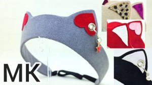 кокошник своими руками/Русский  кокошник/Кокошник с ушками/Ободок кокошник/Как сделать кокошник