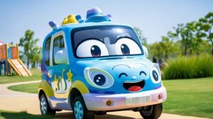 Автофеерия: веселые гонщики на старте мультик