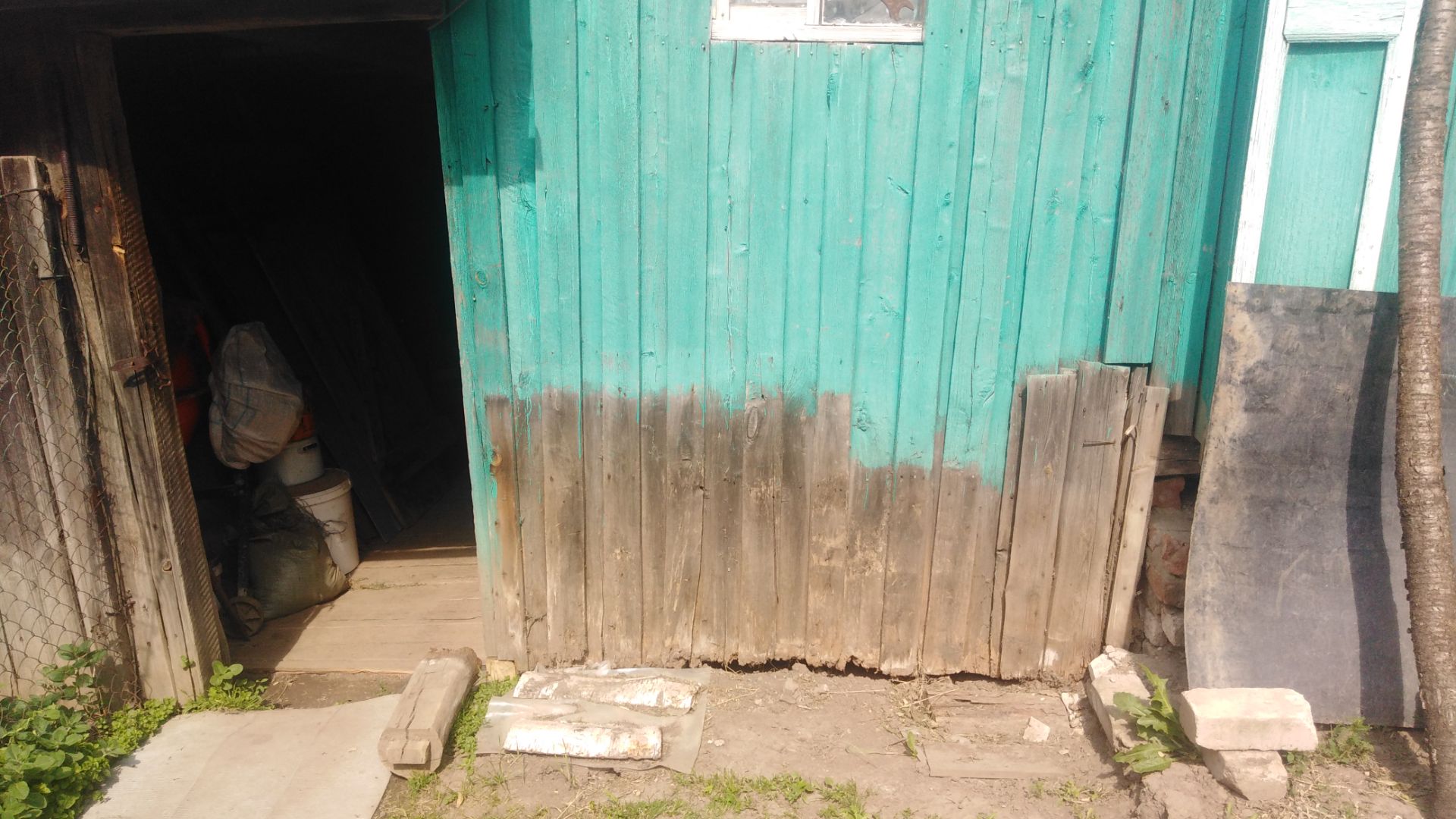 Просела задняя часть ( пристрой - кухня ) дома! смотреть онлайн