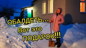 ОБАЛДЕТЬ ВОТ ЭТО ПОДАРОК | РАСПАКОВКА | Дом в деревне | Деревенские будни