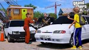 НАШЛИ УБИТУЮ ДЕВЯТКУ НА СВАЛКЕ! ШАШКИ НА ДЕВЯТКЕ, СЕМЁРКЕ И ЧЕТЫРКЕ! ОПЕРСКАЯ ЕЗДА В GTA 5 🌊ВОТЕР