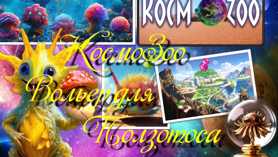 КосмоЗоо.Вольер для Ползотоса КосмоЗоо.Вольер для Ползотоса