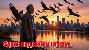 Здесь под небом чужим... Сделано с помощью ии. Нейросеть.