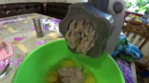 Котлеты из кальмаров