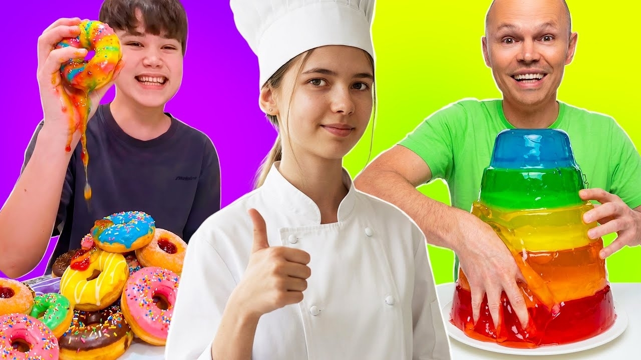 ℹ️ ПРОБУЕМ ДЕСЕРТЫ МИРА! - КАТЯ И МАКС смотреть онлайн