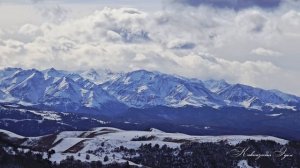 Зимний перевал Гум-Баши
