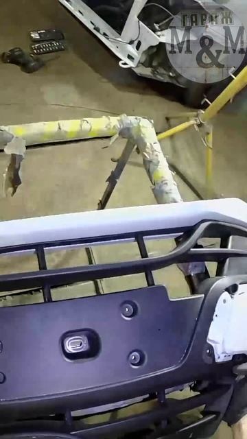 Сборка передний бампер гранта FL